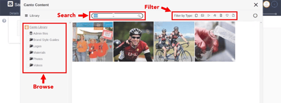 canto file browser