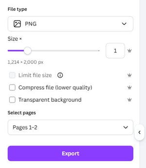 file settings
