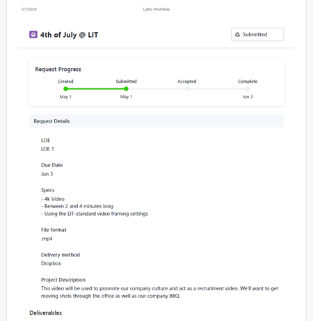 PDF export