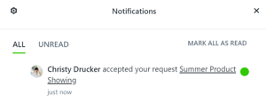 Notification example