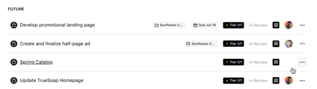 List view