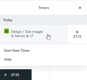 Edit your timer details