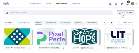 Create new button