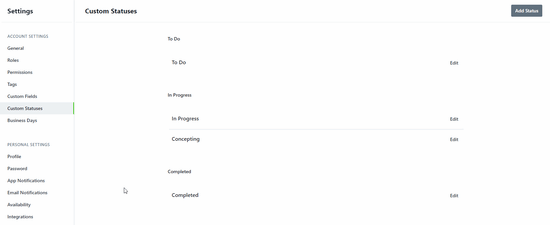 reordering custom statuses