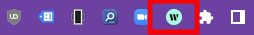 writer extension icon