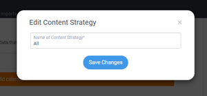 Editing a Content Strategy Value