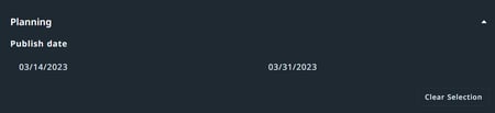 Publish date
