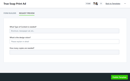 request form example