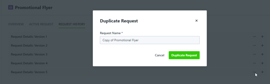 Duplicate option