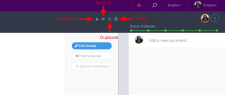 Sandbox Header > Duplicate