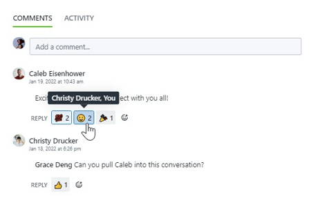 Emoji Reactions