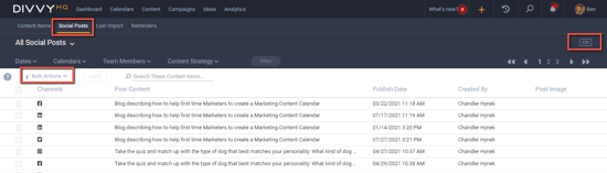 Exporting Social Post