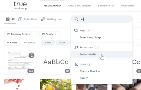Search For Assets By Permission