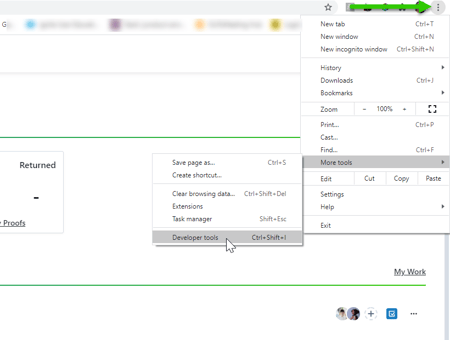 Developer tools