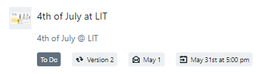 review in list