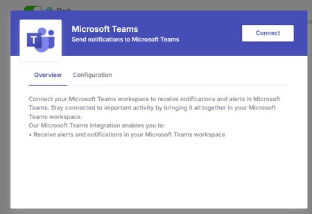Microsoft Teams connector