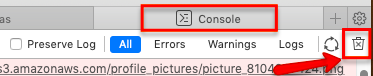 Clear log option