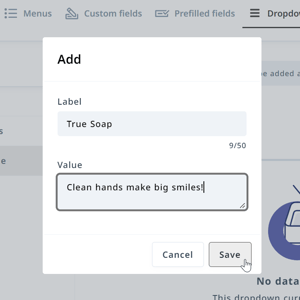 Add option panel