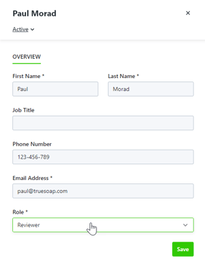 Changing User Roles