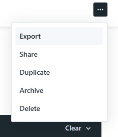 overflow menu