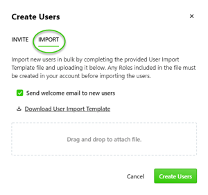 User import