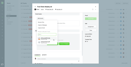 File attachment options