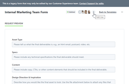 Add user option