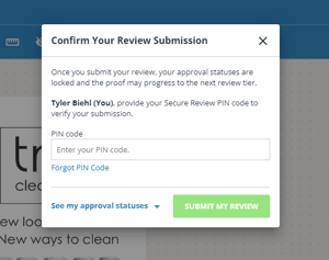 Secure Review Submission