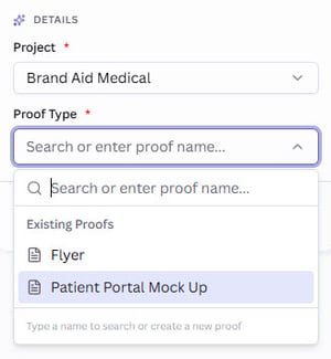 selecting proof