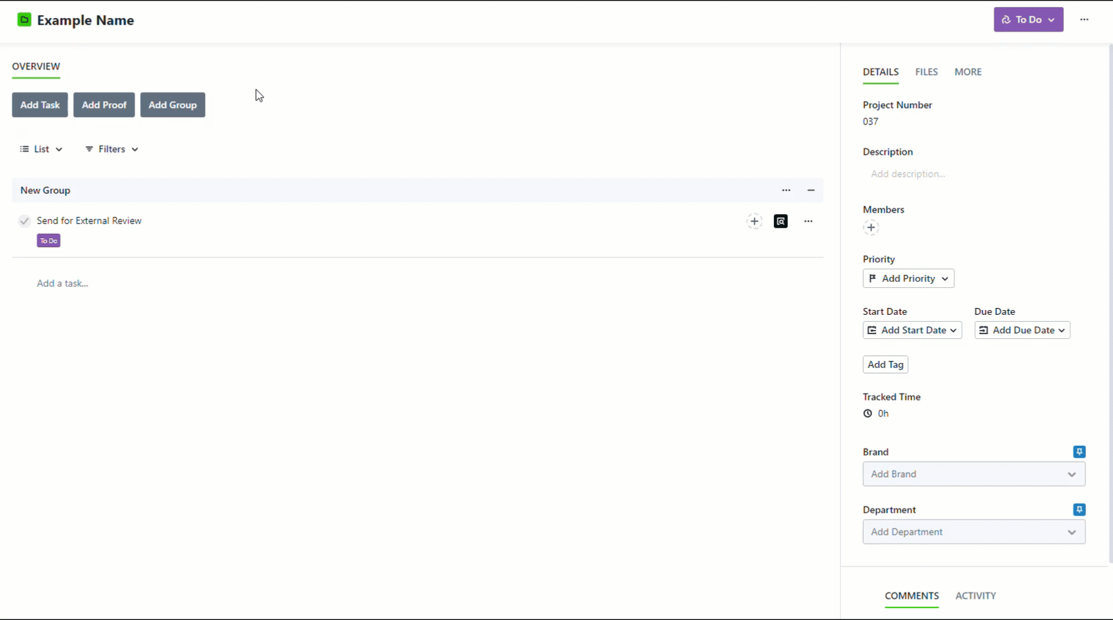 naming a work item