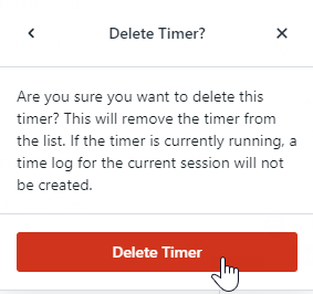 delete confirmation
