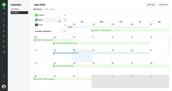 Lytho calendar