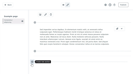 Adding content blocks