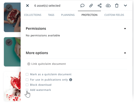 Add Watermarks to Your Assets