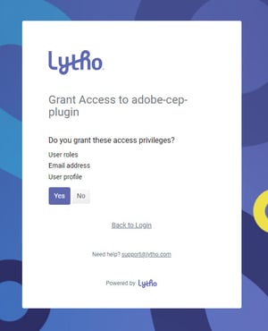 LinkSync Connector access privileges