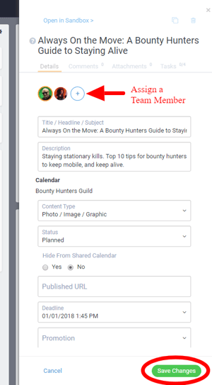 Details Tab