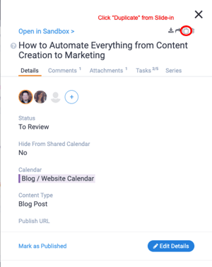  Duplicate button