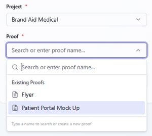 selecting proof